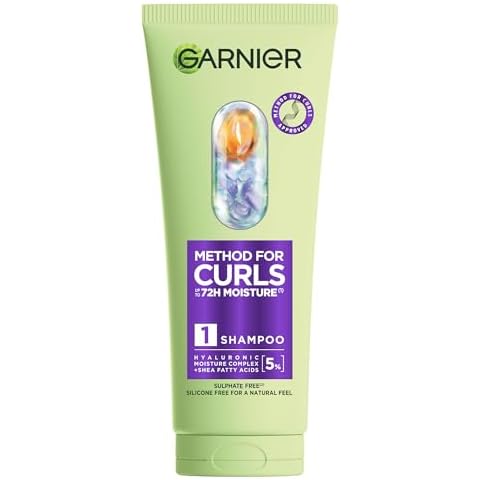 Garnier Method For Curls Shampoo with Hyaluronic Acid Cover