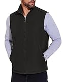 COOFANDY Men's Casual Outerwear Vest Lightweight Full-Zip Sleeveless Jacket Outdoor Hiking Travel Golf Vest with Pockets