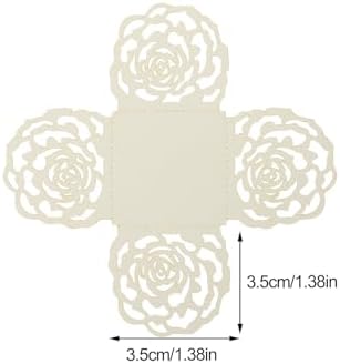 NUOBESTY 50 adet çikolata kağıdı, trüf bardağı, yansıtıcı, gümüş, dekoratif şeker ambalajı, düğün, parti ve bayramlar, masa dekorasyonu için - Görsel 2