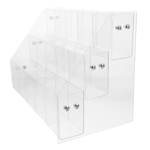 Présentoir à stylos en acrylique transparent pour bureau - 2