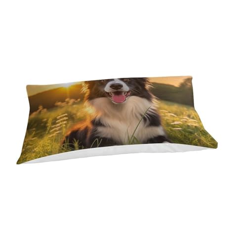 Housse de couette berger allemand 3D 135x200 avec ses taies d'oreiller