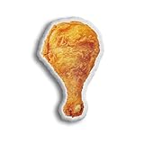 HANZSPROUT Fried Chicken Shaped Plush Pillow - Chicken Drumstick Pillows, Decorative Throw Pillow for Room Decor Sofa Chair Series 3 Size 16x16