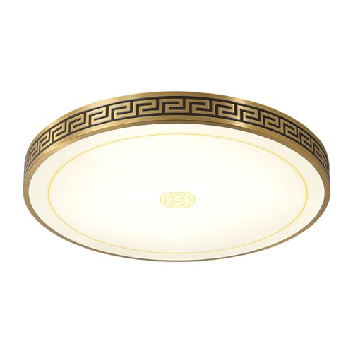 Plafonniers LED tout cuivre à panneau à intensité variable