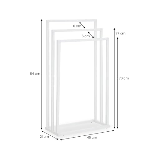 Porte-Serviettes sur Pied KUNO 3 Niveaux IDIMEX