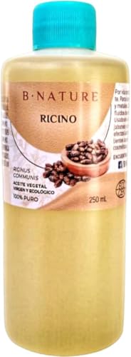 Five Brothers Products Bnature 100% Pure Castor Oil (Ricinus Communis) – 125 ml / 4.23 fl oz – Cold-Pressed, Hexane-Free, Vegan, Multi-Purpose Oil for Hair, Brows, Lashes & Skin Care