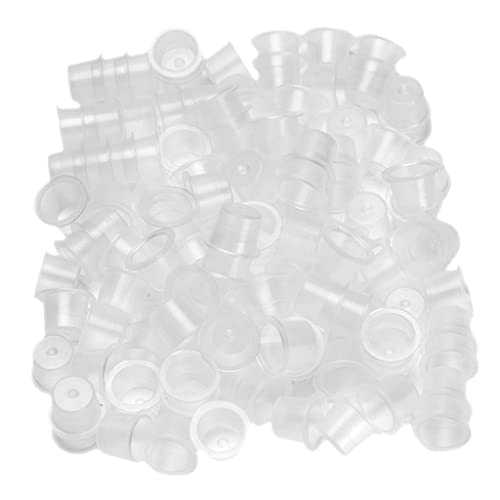 Supports d'encre jetables en plastique à base plate grand format lot de 1000 pour microblading