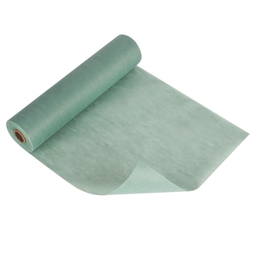 Chemin de Table Vert, Chemin de Table en Non-tissé - 30 cm x 25 m - Décoration de Table pour Baptême pour Anniversaire, Mariage, Baptême, Communion et...