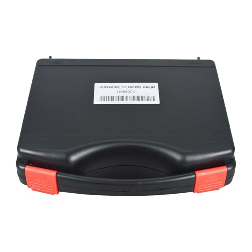 Medidor de espesor portátil digital ultrasónico para metales con rango de medición 0.04"-9.64" miniatura 6