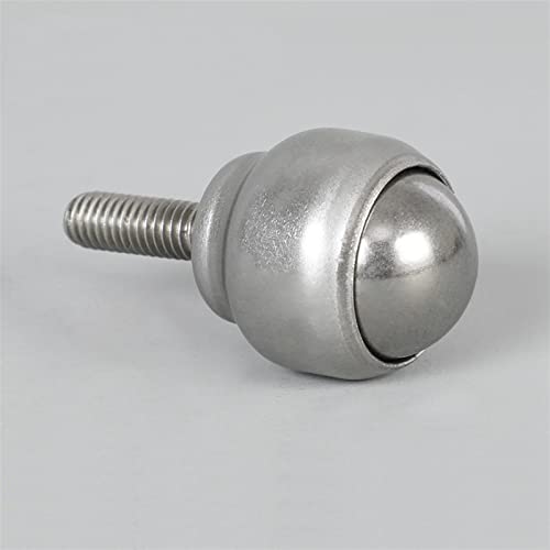Rueda de bola CY-12D de acero inoxidable de alta carga con transferencia flexible, 2 uds 5