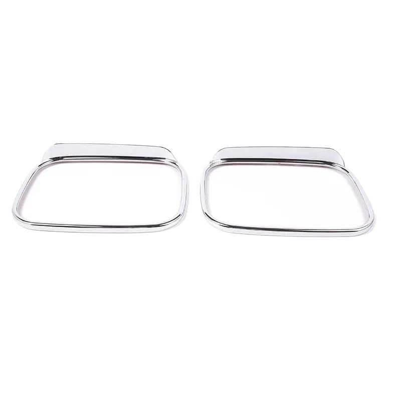 Garniture rétroviseur Hummer H2 ABS argent finition miroir