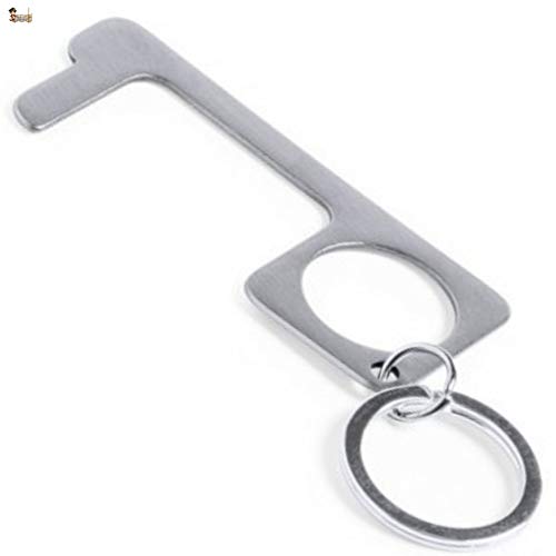 BricoLoco Schlüsselanhänger, hygienisch, zum Öffnen von Türen ohne Kontakt, für