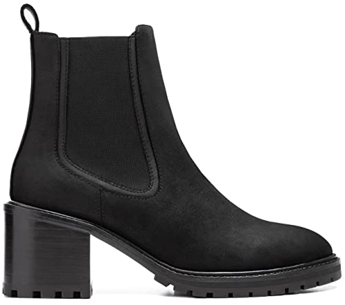 Thursday Boot Company Women's Knockout High Heel Chelsea Boot, Black Matte, 7.5 by Thursday Boot Company - Image 3