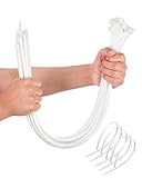 Large Zip Ties Heavy Duty Outdoor 24 inch (50 Pack), Heavy Duty Zip Ties 120 lbs Tensile Strength Outdoor UV Resistant,Awnings Tying Branches Bundling of Crops Fixed Water Pipes