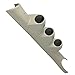 GlowShift Taupe Triple Pillar Gauge Pod for 2003-2009 Dodge Ram Cummins 1500 2500 3500 - Factory Color Matched - UV Protected - ABS Plastic - Mounts (3) 2-1/16" (52mm) Gauges to Truck's A-Pillar