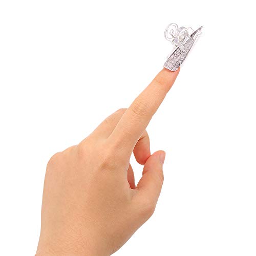 HUIOP 6 clips para moldear uñas c-curve miniatura 2