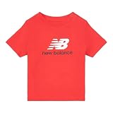 New Balance Jersey Stacked Logo TRD - True Red 36