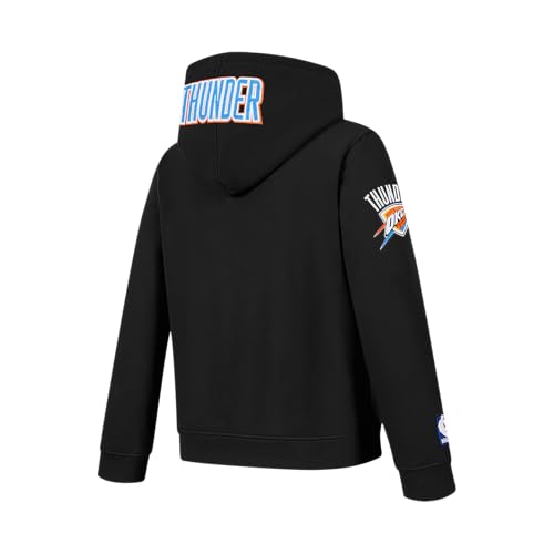 Pro Standard Big Boys NBA Oklahoma City Thunder Classic Chenille Full Zip Hoodie XL Black by Pro Standard - Used condition - Image 3