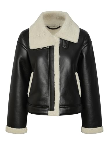 PIECES Veste Simili PCJANELLE Finition Premium Coupe Ajustée