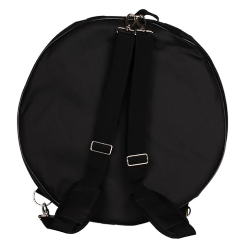 NULYLU スネアドラム収納袋 shoulder bag ドラムハードウェアバッグ ドラムキャリーバッグ 荷物 スーツケース ドラムバックパック オックスフォード生地のドラムバッグ Black