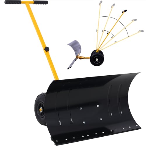 Snow Shovel with Wheels - 29