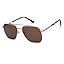 Frame Silver / Lens Brown