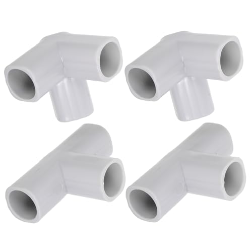 CORHAD 4Pcs Playpen T Shaped Connectors Way Joint Parts for Secure Assembly of Playpen Accessories Easy Installation for Indoor and Outdoor Use