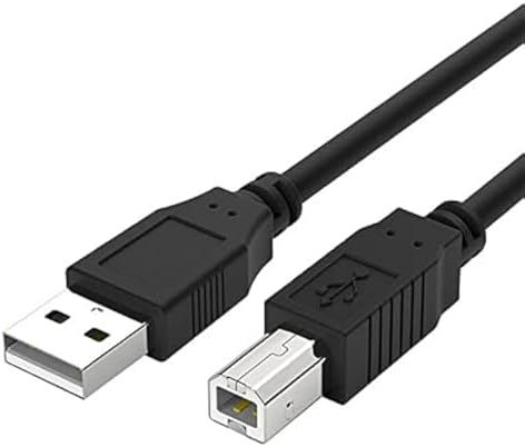 Printer USB Cable Cord 10 Feet Compatible with Epson EcoTank ET-4760,ET-3760,ET-3710,ET-2760,ET-2720,ET-15000,EcoTank Pro ET-5880,ET-5850,ET-5800,ET-16650,ET-16600,ET-M1170,ET-M2170, ET-M3170