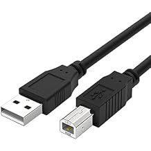 Officejet Pro 9025 Printer Cable to Computer Cord Compatible with HP OfficeJet Pro 8025e,8035e,9015e,9025e,9015,9025,9016,6978, 8035,8025,8210,8710,7740,9018,8720,8028,8740 USB Cord 10 Feet