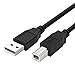 Storel Printer USB Cable Cord 10 Feet Compatible with Epson EcoTank ET-4760,ET-3760,ET-3710,ET-2760,ET-2720,ET-15000,EcoTank Pro ET-5880,ET-5850,ET-5800,ET-16650,ET-16600,ET-M1170,ET-M2170, ET-M3170