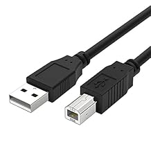 USB to Host Cable USB Cable Cord 10 Feet Compatible With Yamaha PSR-EW300,PSRE353,PSR-E363,PSR-EW410,PSR-E463,PSRE373,PSRE-343,PSRSX900,YPT260,YPT270,YPT360,P71,NP12,P45,P125 Portable Piano Keyboard