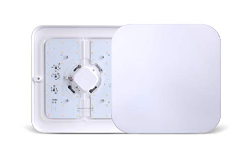 Lit-Path 12 Inch Square Led Flush Mount Ceiling Lighting Fixture, 22.5W, Dimmable, 1680 Lumen, Etl Qualified, Cool White #TOP3
