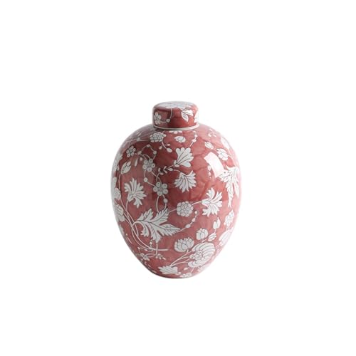 Vase en céramique rétro rouge : donnez enfin du cachet à votre table de chambre