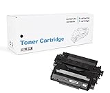 Outlet della Stampa Cartuccia Toner Compatibile con CE255A 55A Black per stampanti HP LaserJet Enterprise 500 MFP M 525, MFP M 520, MFP M 521dn, LaserJet P 3010, 3011, 3015 d, 3015 dn, 3015 n