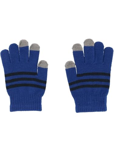 Image of Kids' One Size Striped Touchscreen Winter Glove