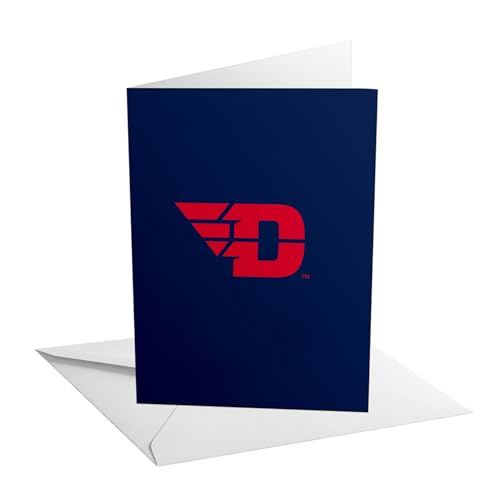 Desert Cactus University of Dayton 5x7 inch Greeting Card (A - Blank)