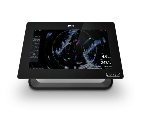 Image of Raymarine Axiom+ 9 RV, Multi-Function 9 inch Display with Integrated RealVision 3D,600W Sonar with RV-100 transducer with Lighthouse North America Chart, Black (E70637-03-102)