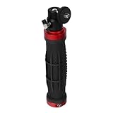 Poignée pour caméra – comprend plusieurs trous filetés pour le montage d'équipements supplémentaires, tels que des microphones ou des moniteurs, et un support de caméra stabilisateur portatif