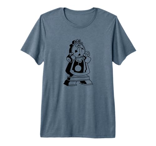 T-shirt disney la belle et la bête style minimaliste pour look urbain chic