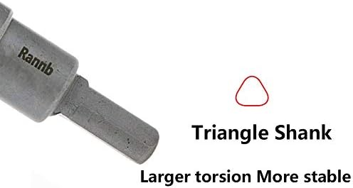 Carbide Hole Saw 4.5-inch/115mm Cutting Dia Hole Cutter for Cutting Stainless Steel & Iron