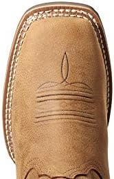 Ariat Womens Hybrid Rancher Waterproof Western Boot Pebbled Tan 7 | Image 2