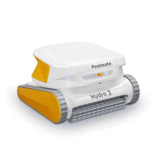 Limpiador robótico inalámbrico para piscinas, aspiradora automática para piscinas en el suelo, dura 200 minutos, clenanado de pared, cesta de filtro más grande, tecnología de línea de agua, color