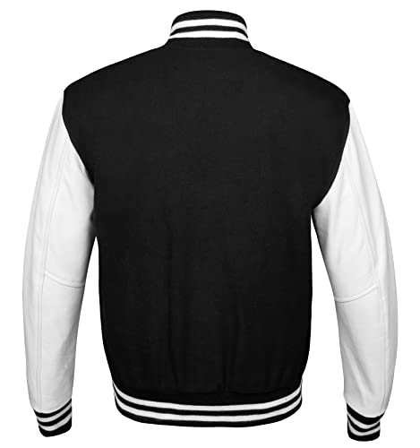 Image of Brutul Bee Original Leather Varsity Letterman Jackets Wool & Leather Original American Style Varsity Jackets