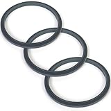 StLiSuYmx 3PCS Premium Gasket Replacement Parts and Accessories for Nutribullet 900 Series Blender 600W and 900W, Rubber Seal Rings Compatible with Nutribullet Pro 900