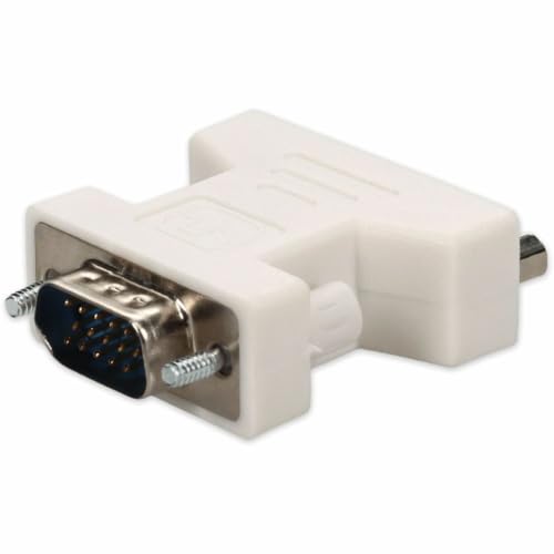 Adaptadores de Interfaz VGA a DVI-I Macho Hembra ACP VGA2DVIW Blanco
