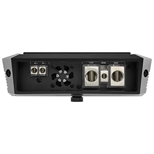 Ds18 Gen-X6000.1 Car Audio Amplifier 1-Channel Class D 6000 Watts Max Monoblock Amp - Bass Remote Knob Included - Lightweight Design - High Efficiency Rate #TOP5