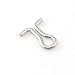 JCBIZ 100pcs 1.5 * 6.0 * 12.7 * 10 Connection Buckle Fishing Tackle Accessories Metal Eight Rings Amiga Rings Several Rings