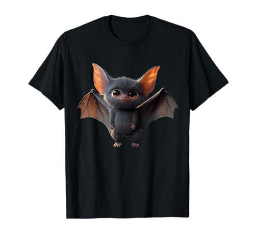 Fledermaus Flughund Fledertier Vampir Bat Süße Fledermaus T-Shirt