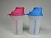 Produktbild TUPPERWARE Backen Mix-Fix klein 350 ml blau + pink Shaky Shake It Shaker 15465