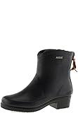 aigle gummistiefel gefüttert 26  Aigle Damen Miss Juliette Bottillon Gummistiefel Schwarz (Noir 9) 39