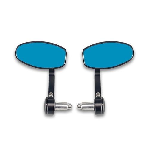 Espejos retrovisores para motocicleta antirvibración manillar 22mm visión nítida